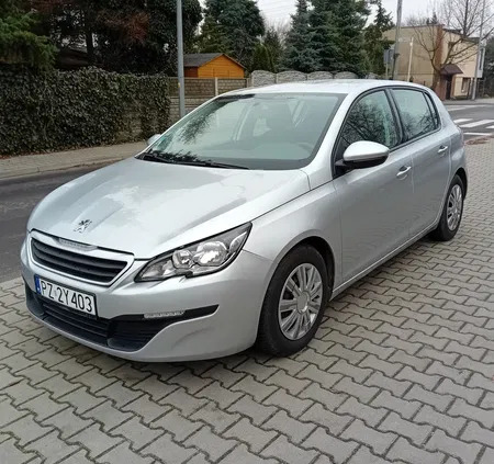 samochody osobowe Peugeot 308 cena 26999 przebieg: 165000, rok produkcji 2013 z Luboń